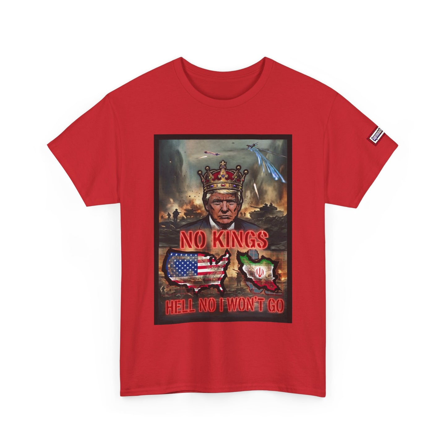 NO KINGS Banger Remix -Unisex Heavy Cotton Tee