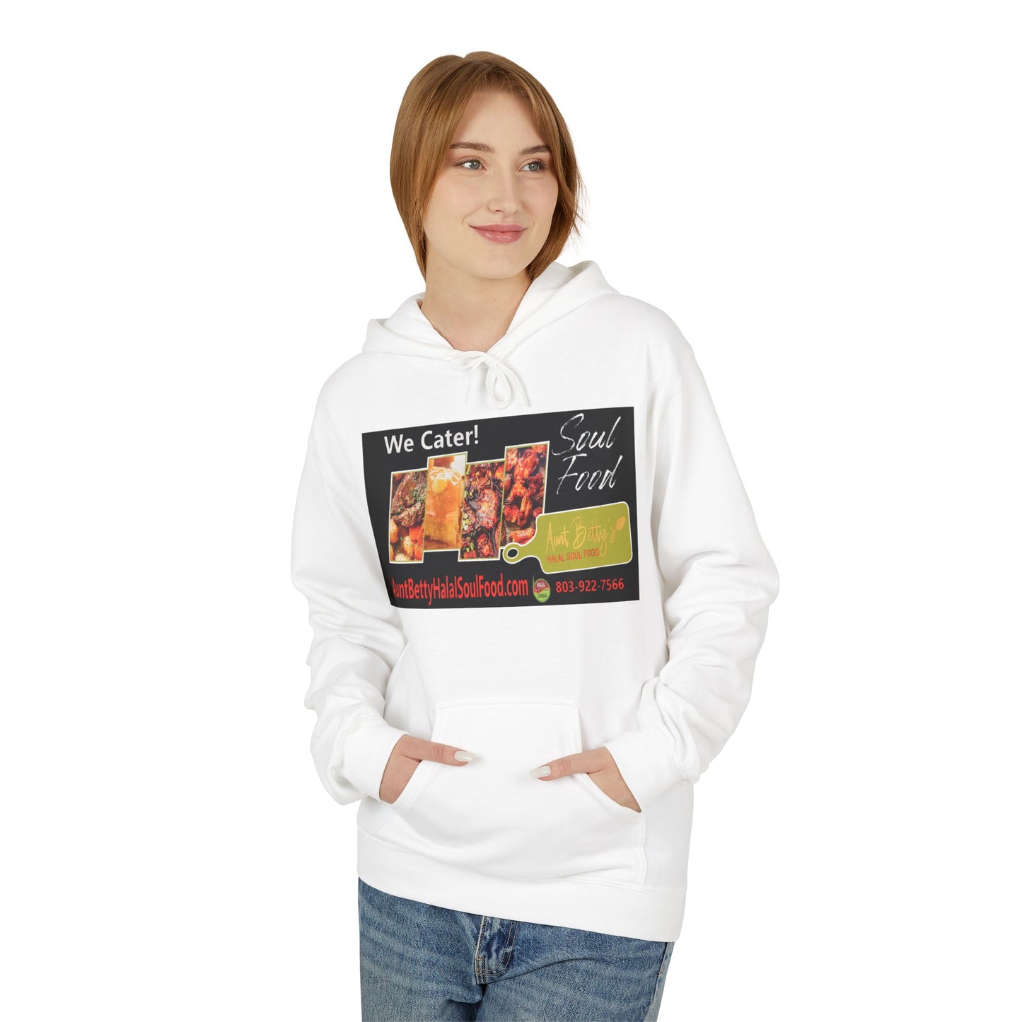 Aunt Betty's Soul Food Custom Unisex - Midweight Softstyle Fleece Hoodie