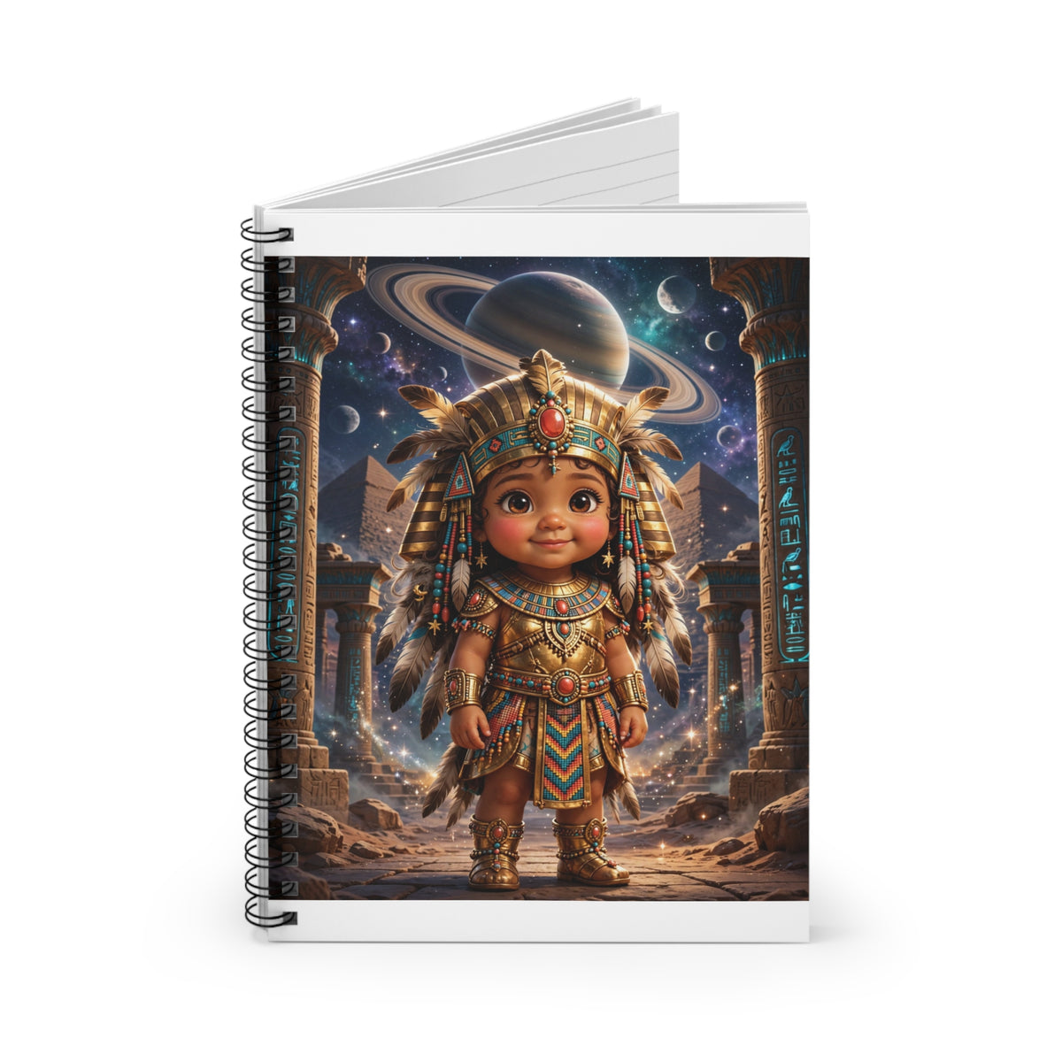 Aiyana — Brave Heart, Bright Mind — Kids Spiral Notebook