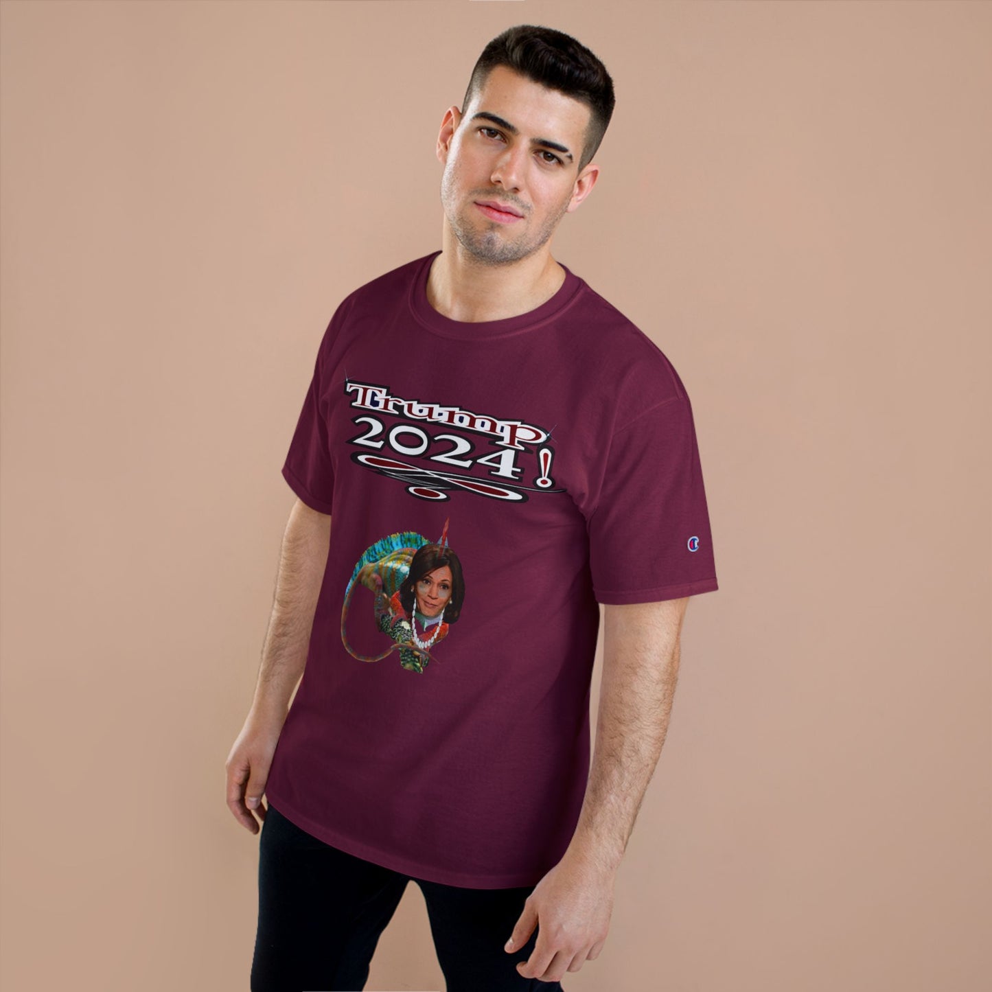 Trump Kamala Chameleon - Champion T-Shirt