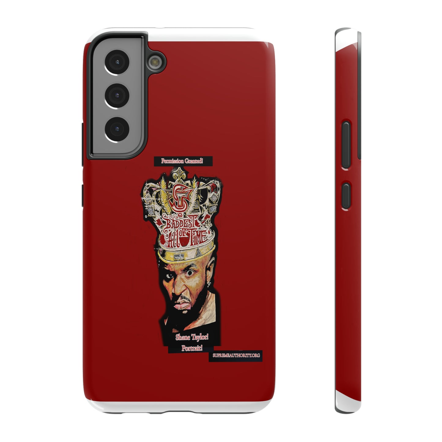 Shane Taylor Permission Granted! Samsung ONLY! - Impact-Resistant Cases
