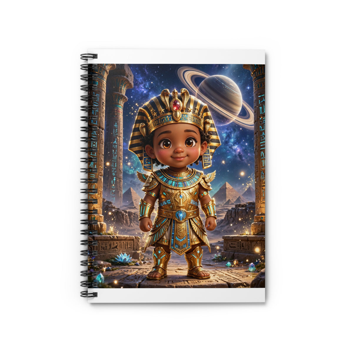 SEFU — Brave Heart, Bright Mind — Kids Spiral Notebook