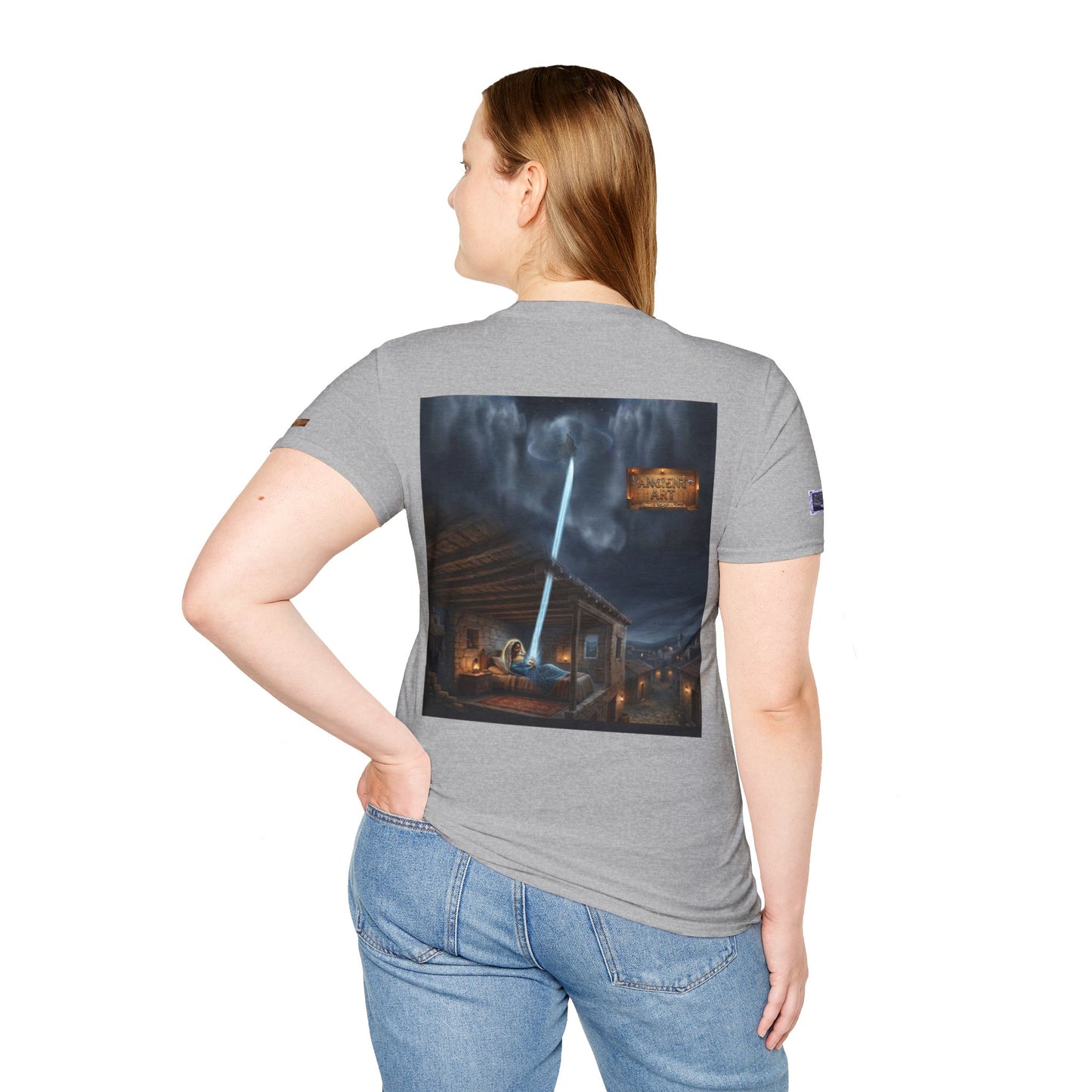 Ancient Art 11 Blessed Mother -Unisex Soft style T-Shirt