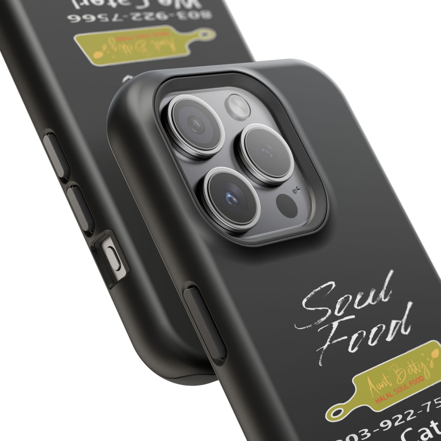 Aunt Betty's Soul Food - Custom - Iphones ONLY - Impact-Resistant Cases