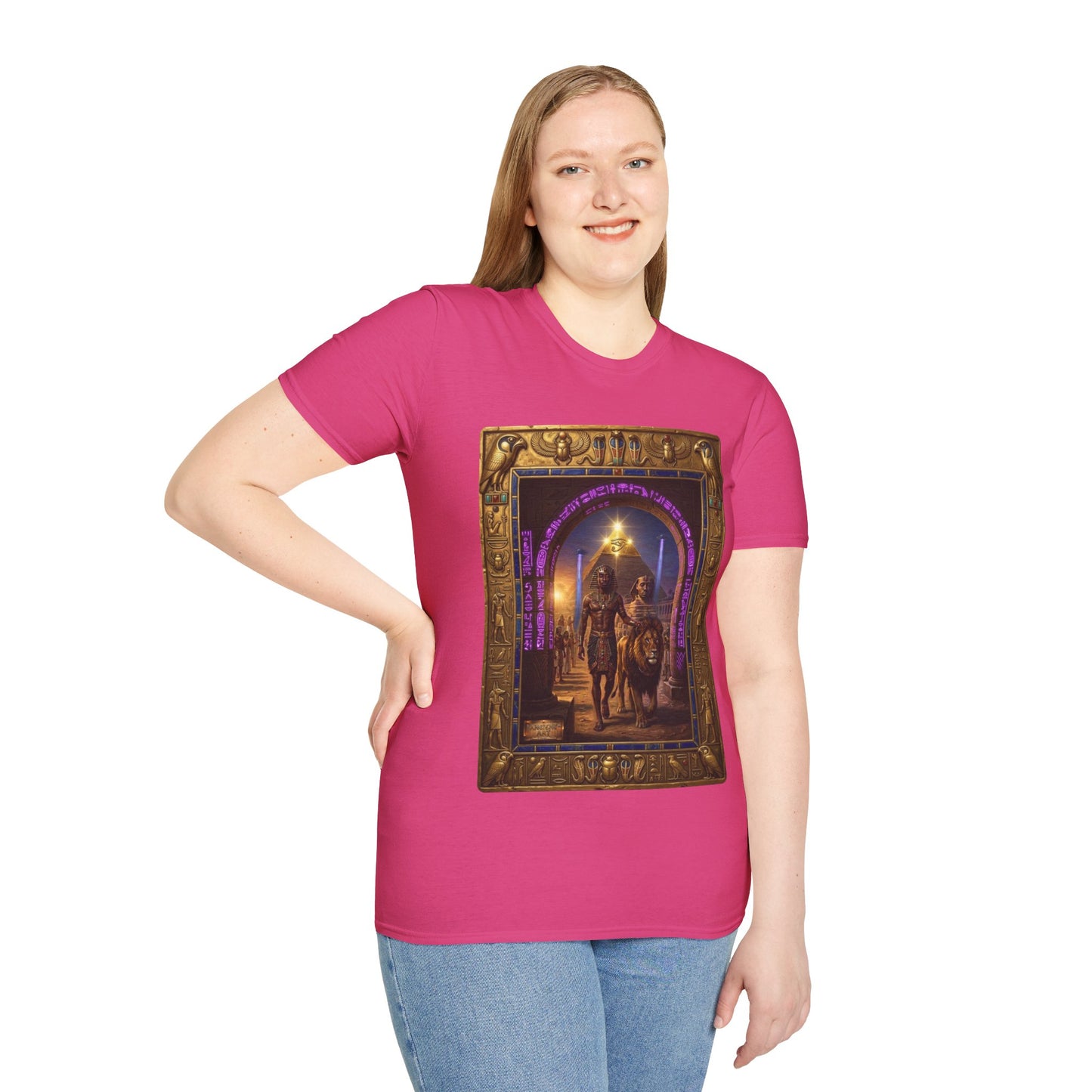 Ancient  Art 4 Supreme Authority -Unisex Softstyle T-Shirt