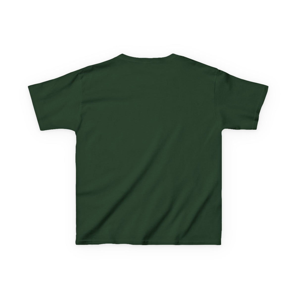 I Play It Loud and I Play It Proud — Black Girl Trumpet Pre-Teen Musician Tee (White Ink) (Budget Edition) (Front Print)