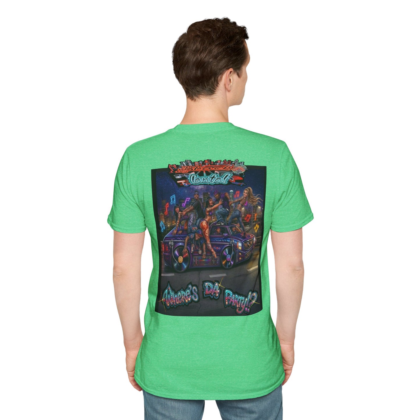 Where's The Party  FBA Version - Supreme Authority - Unisex Soft style T-Shirt