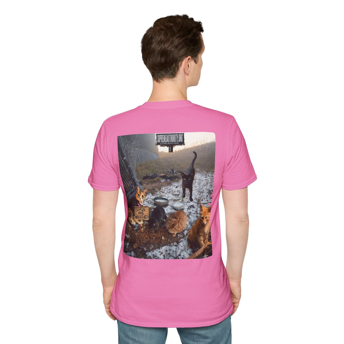 SAVE THE KITTIES 2 - Unisex Soft style T-Shirt