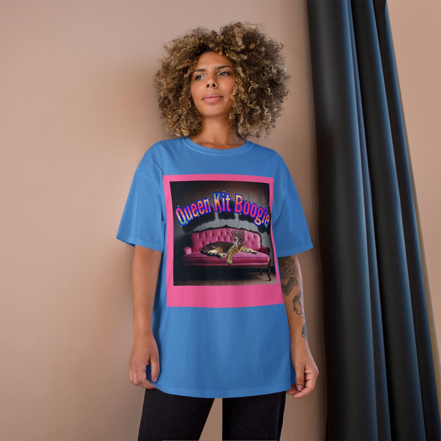 Queen Kit Boogie! - Custom - Champion T-Shirt