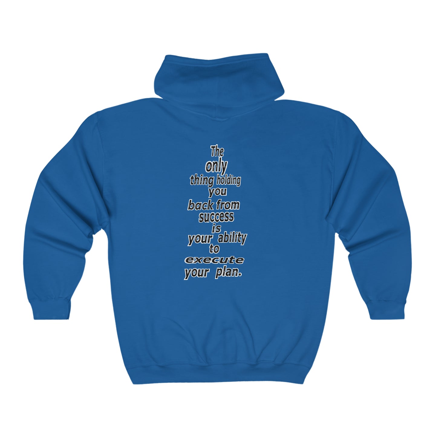 Copy of Million Dollar Mentality 2 -Unisex Heavy Blend™ Full Zip Hooded Sweatshirt