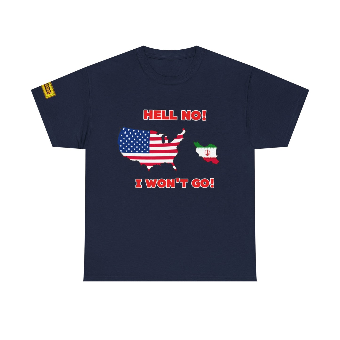 I won't go custom -Unisex Heavy Cotton Tee