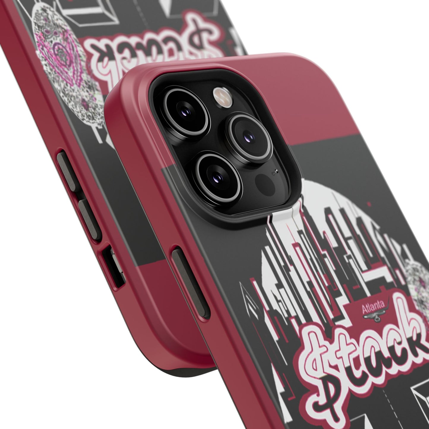 Stack-lanta 2!Remix Red Supreme Authority Iphone ONLY -Impact-Resistant Cases