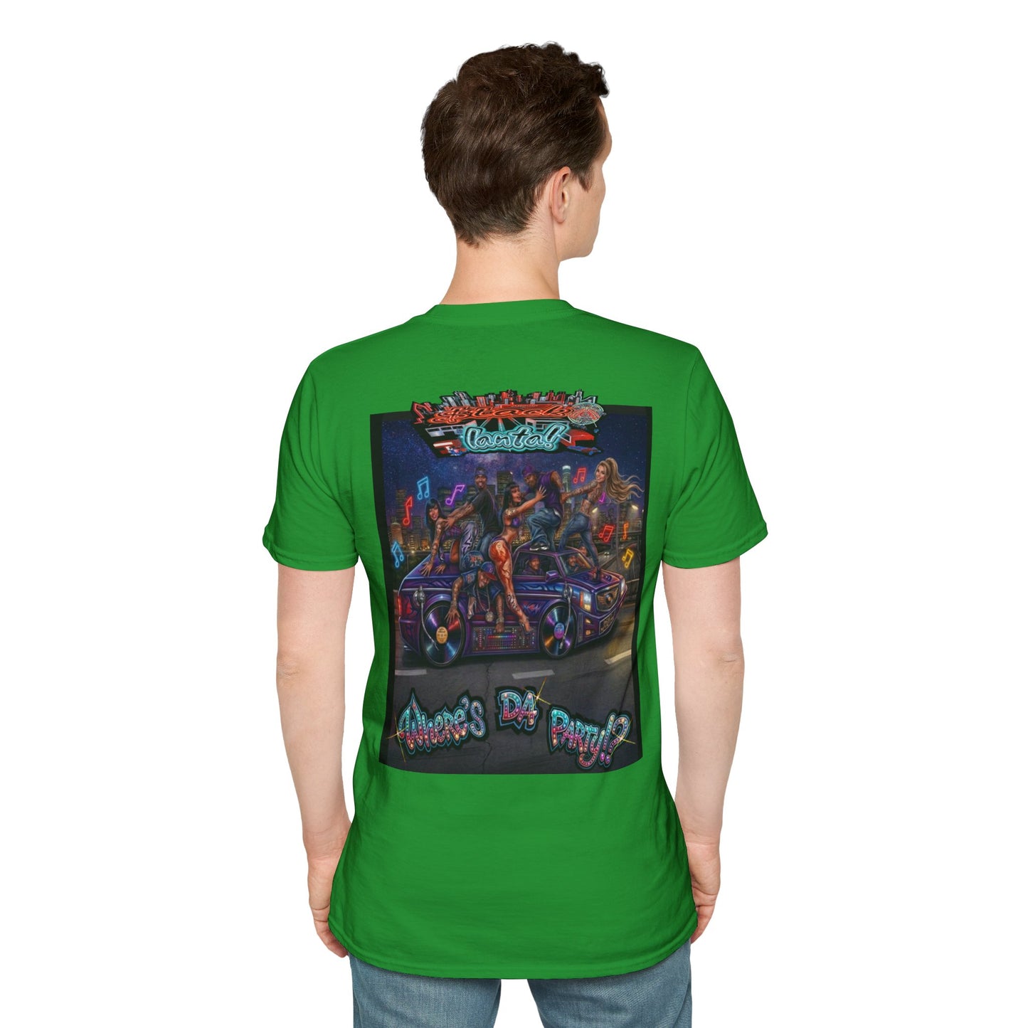 Where's The Party  FBA Version - Supreme Authority - Unisex Soft style T-Shirt