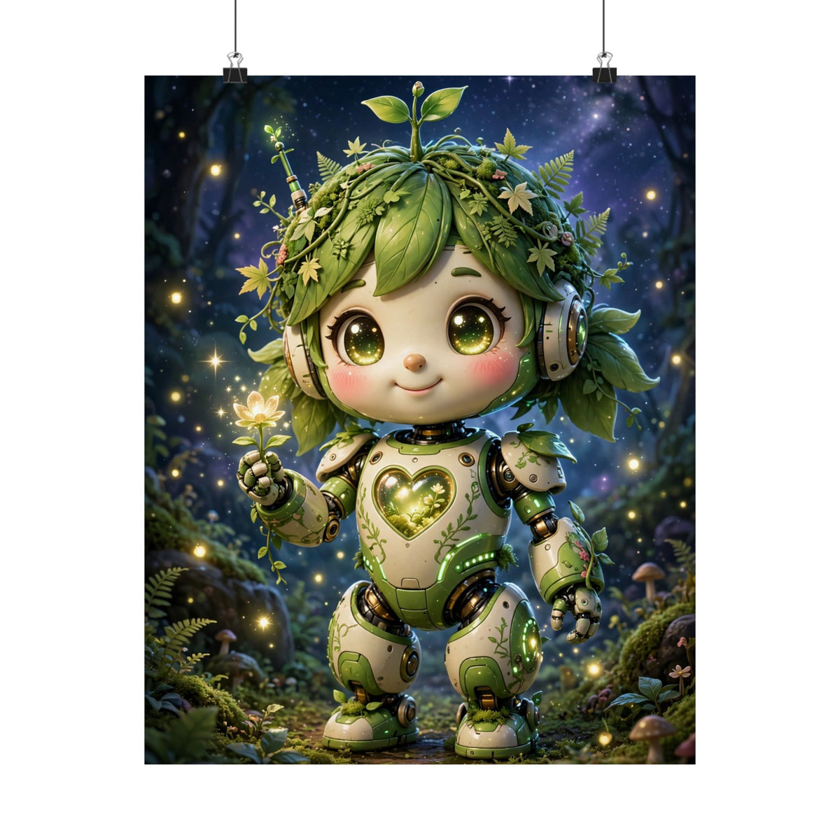 JUNIPER — Small Friends, Big Adventures — Kids Room Poster