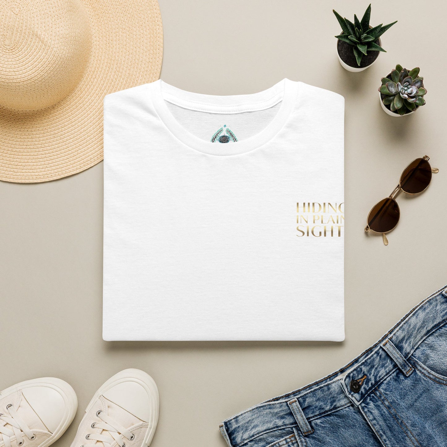 HIDING IN PLAIN SIGHT -Supreme Authority - Unisex Soft style T-Shirt