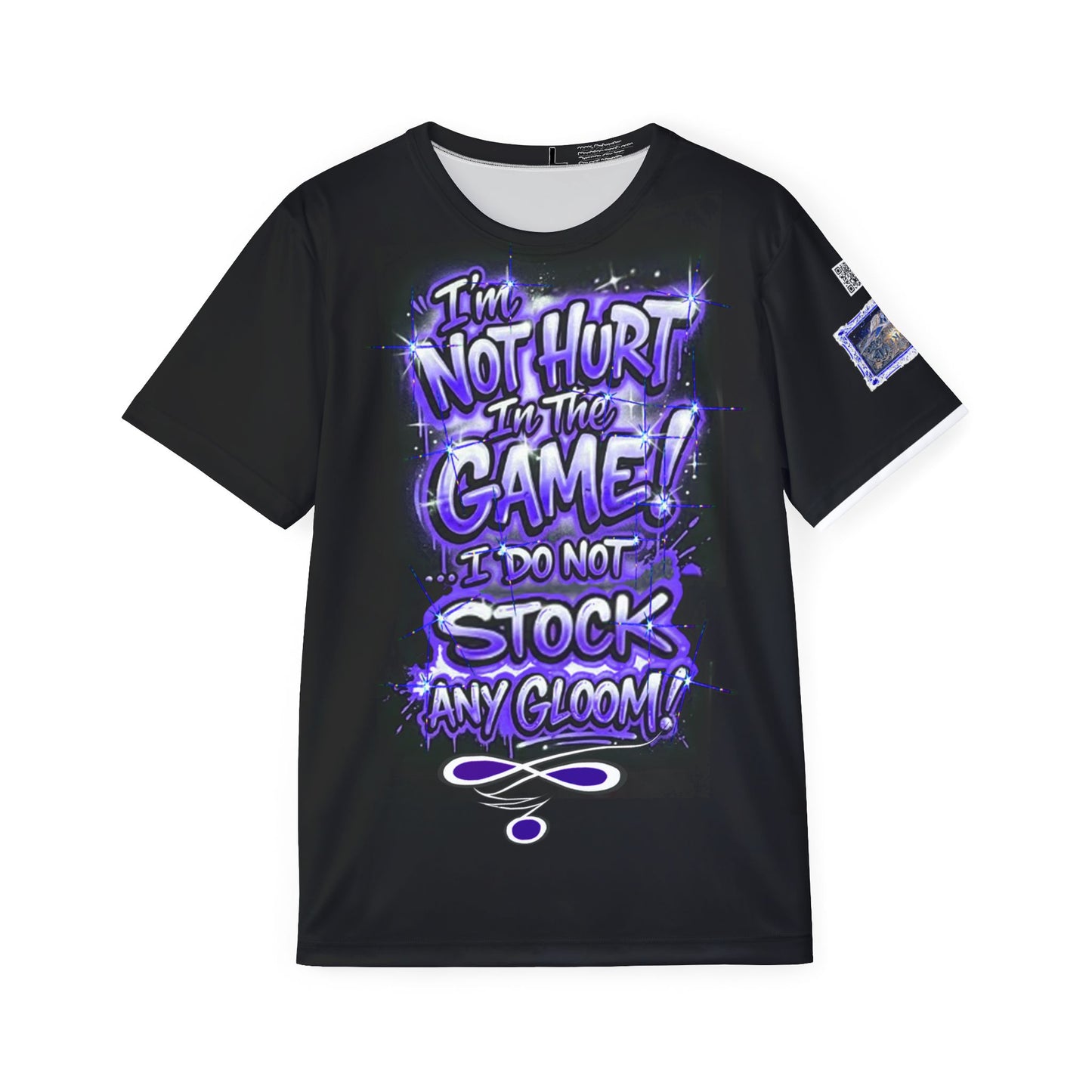 Botany Bloom Blue Black - Men's Sports Jersey (AOP)