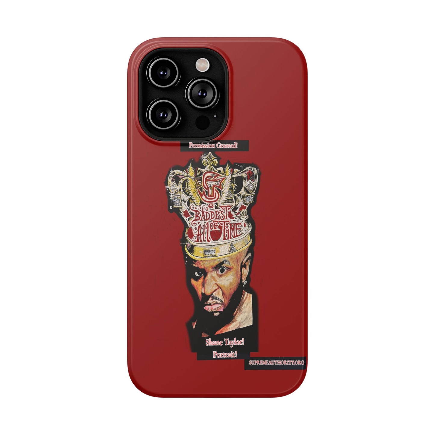 Shane Taylor Permission Granted! Iphone ONLY! -Impact-Resistant Cases