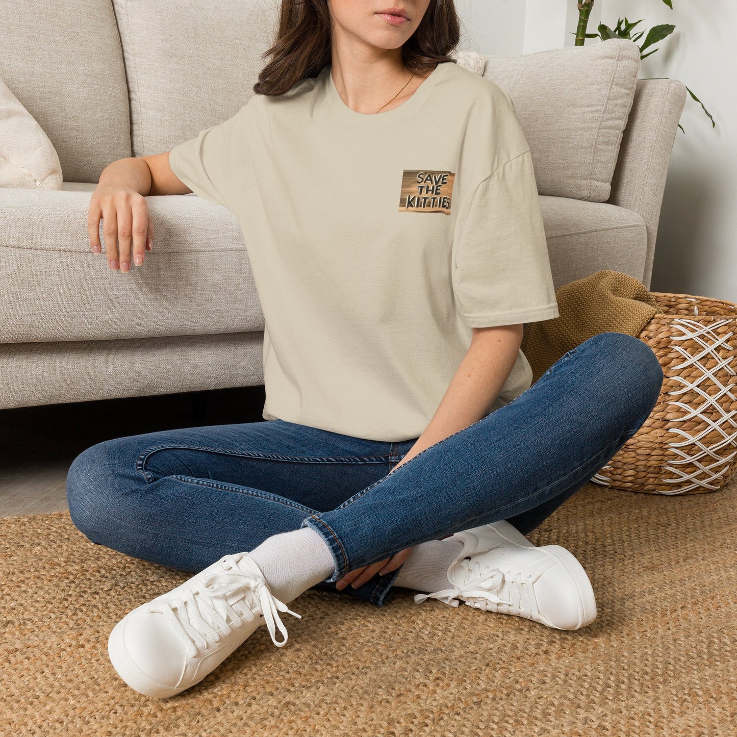 SAVE THE KITTIES - Cat Rescue Fund Raiser - Unisex Soft style T-Shirt