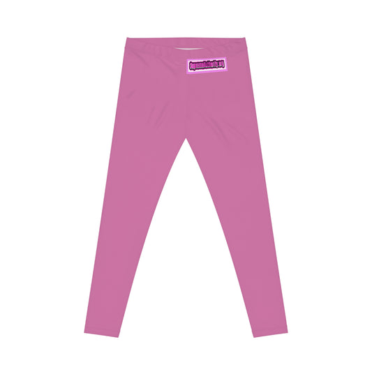 FBA 100 By Supreme Authority  Pink, black and violet — Women's Casual Graphic Leggings
