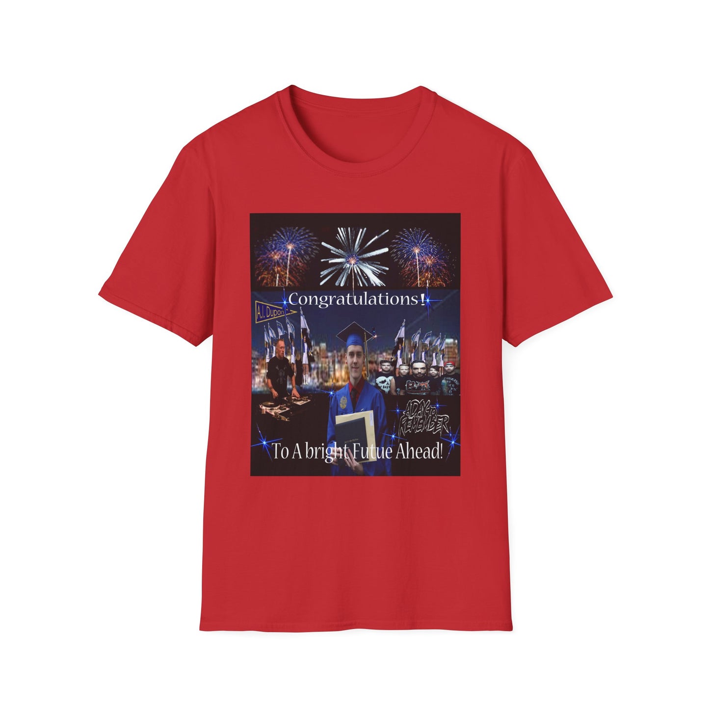 Custom  graduation -Unisex Softstyle T-Shirt