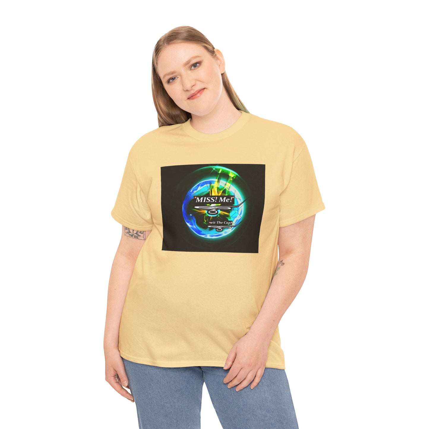 Copy of Miss Me! wit The Cap! -Unisex Heavy Cotton Tee