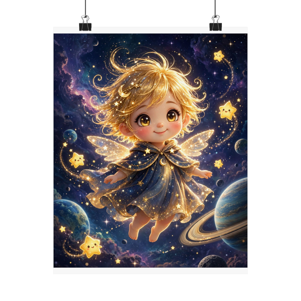 CELESTE — Little Star, Big Sky — Kids Room Poster
