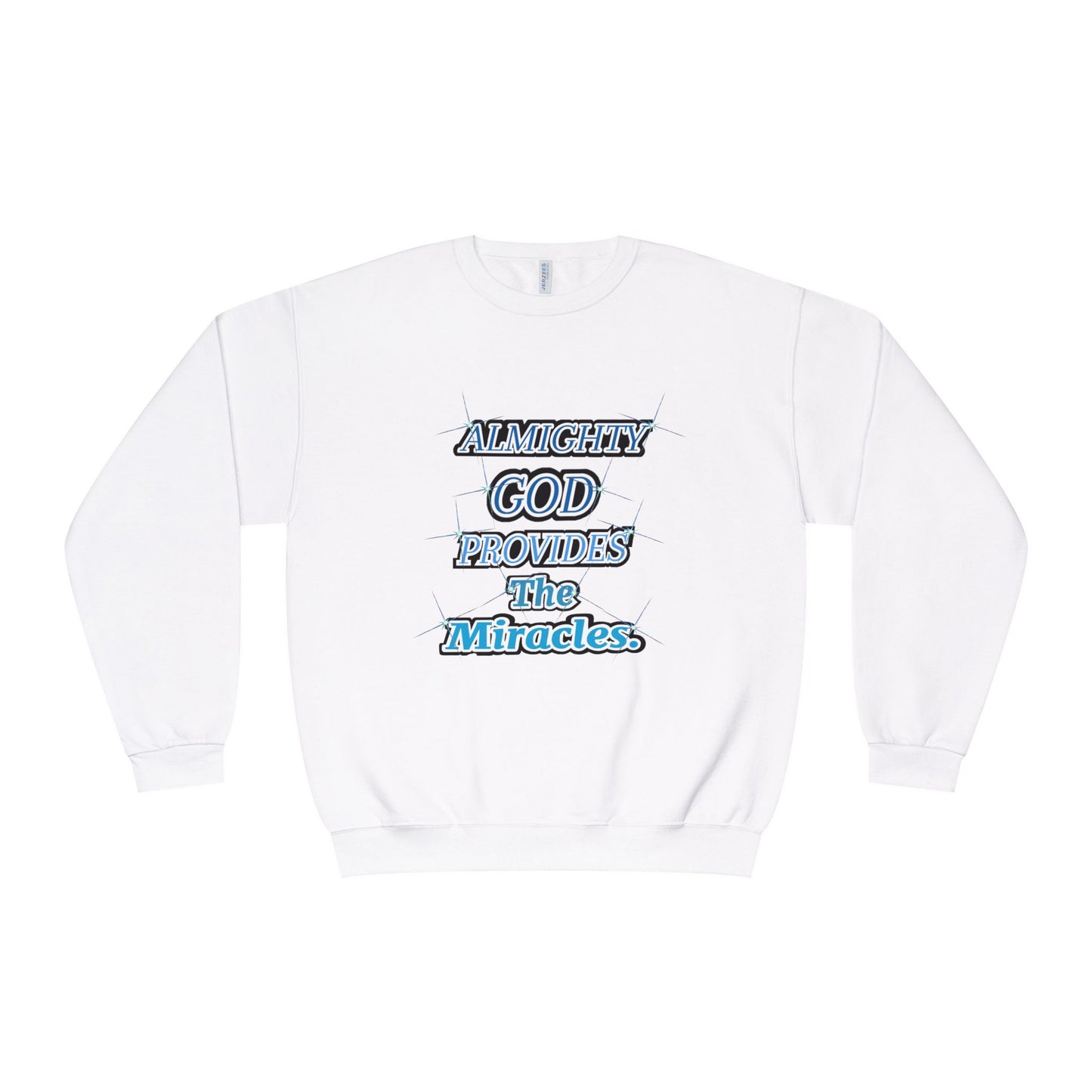 spiritual miracle for Pastors -  front  Unisex NuBlend® Crewneck Sweatshirt