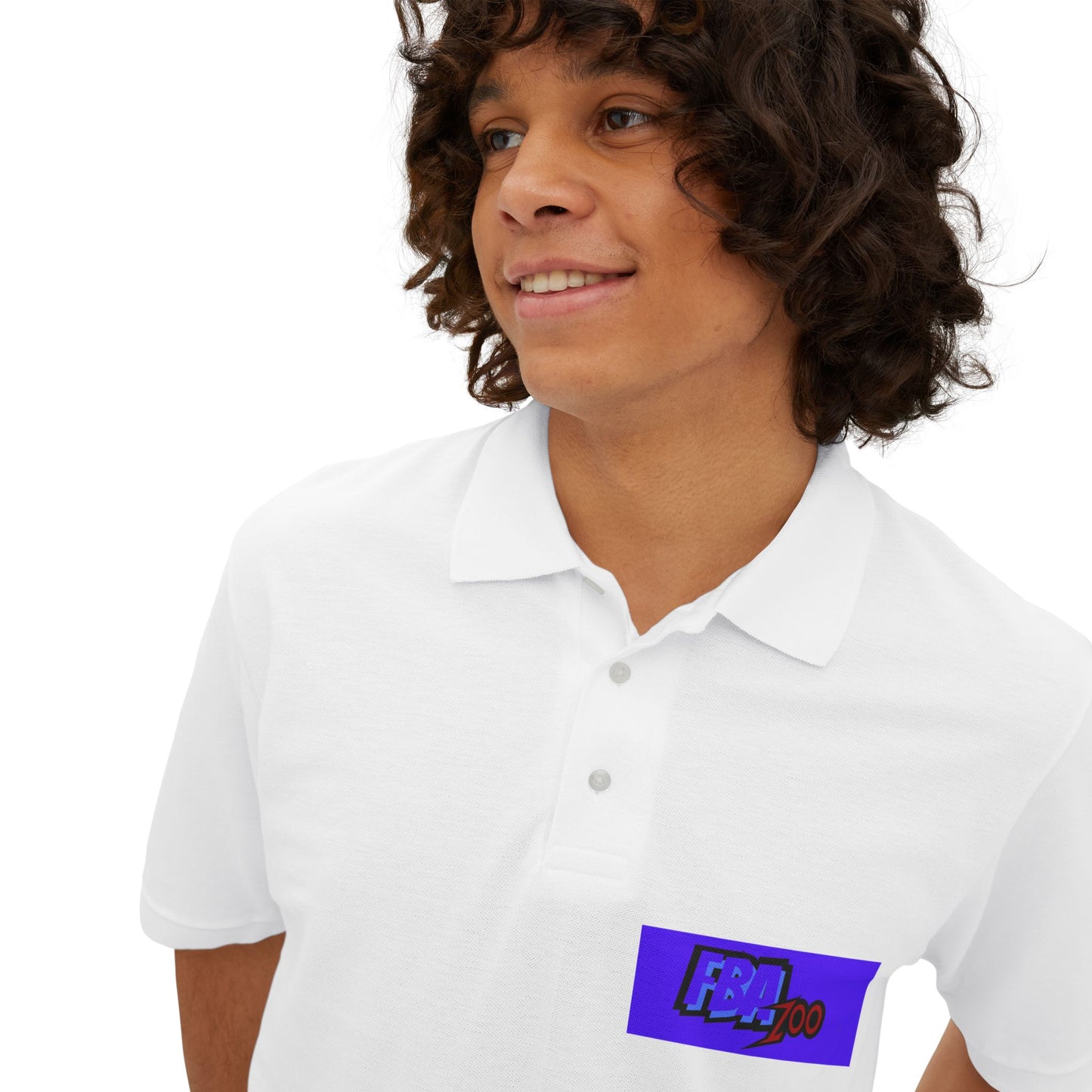 FBA Solidarity From Substitution  Chest Patch Men's Polo Shirt