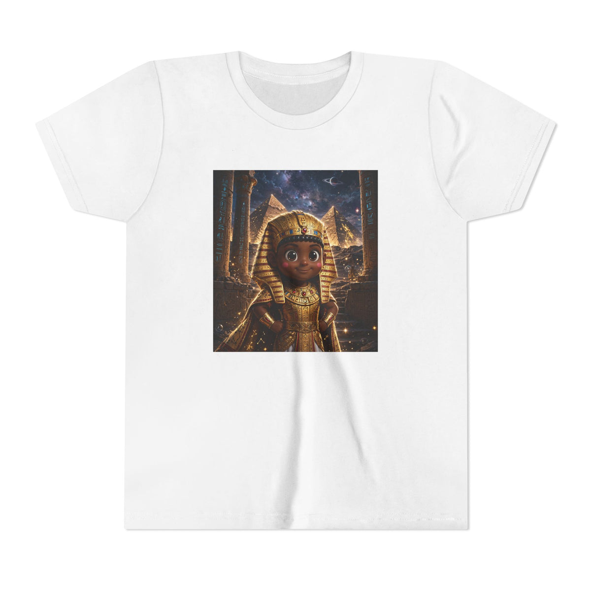 SEFU — Cinematic Little Pharaoh from the Stars — Kids Tee
