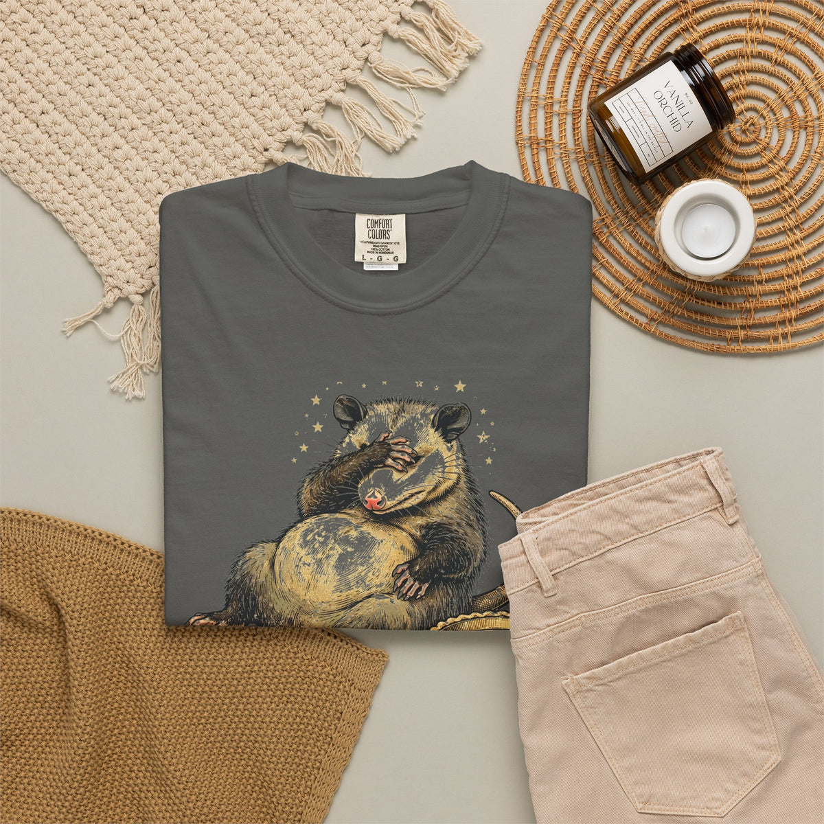 Thanksgiving Possum T-Shirt - Not Dead. Just Turkey. - Funny Possum Tee