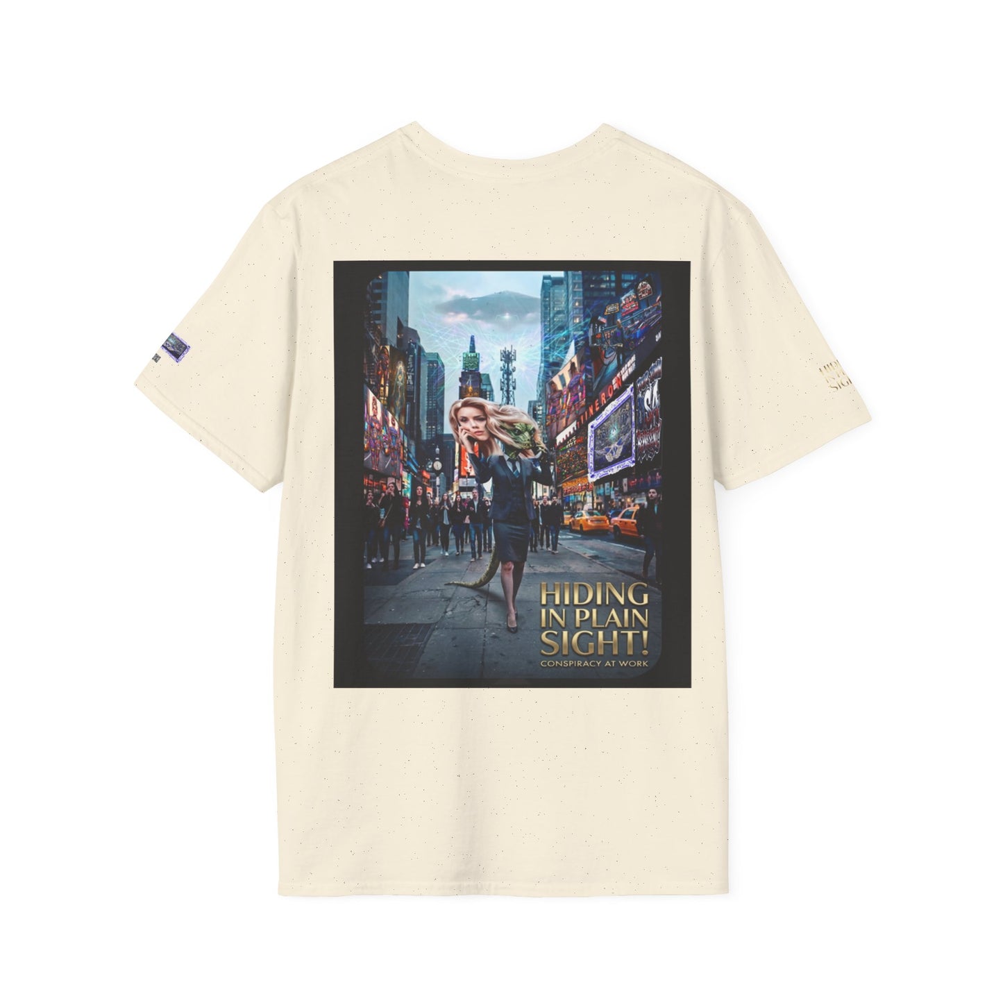 HIDING IN PLAIN SIGHT -Supreme Authority - Unisex Soft style T-Shirt