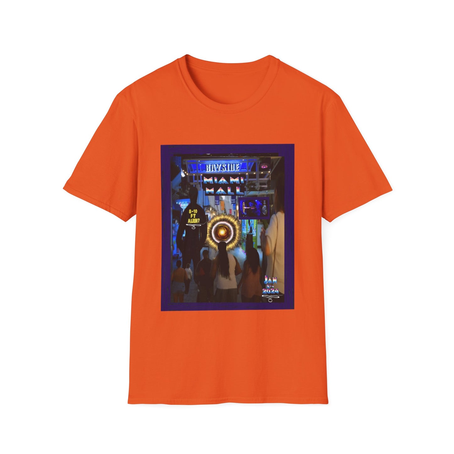 Miami Alien Mall 2 - Unisex Softstyle T-Shirt