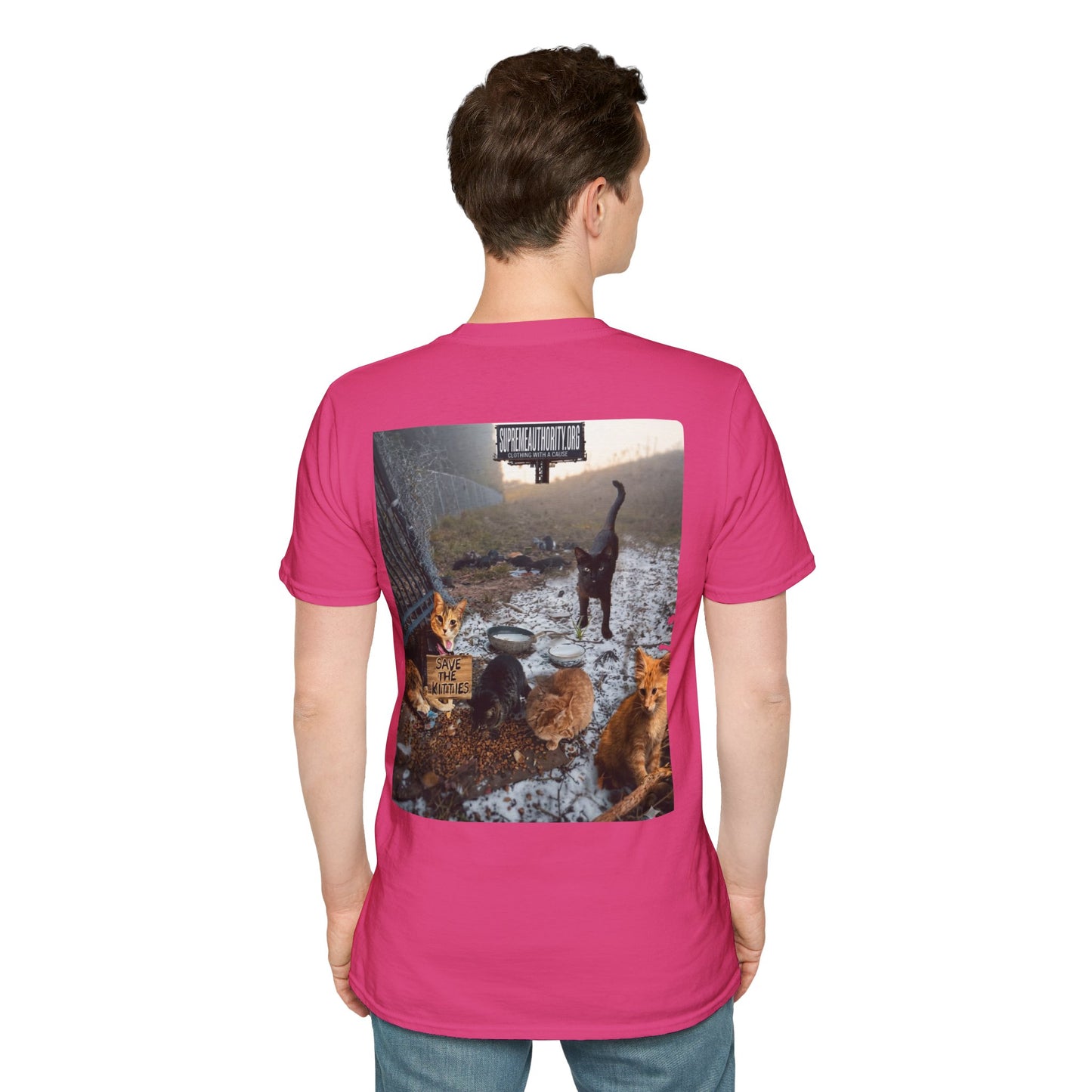 SAVE THE KITTIES 2 - Unisex Soft style T-Shirt