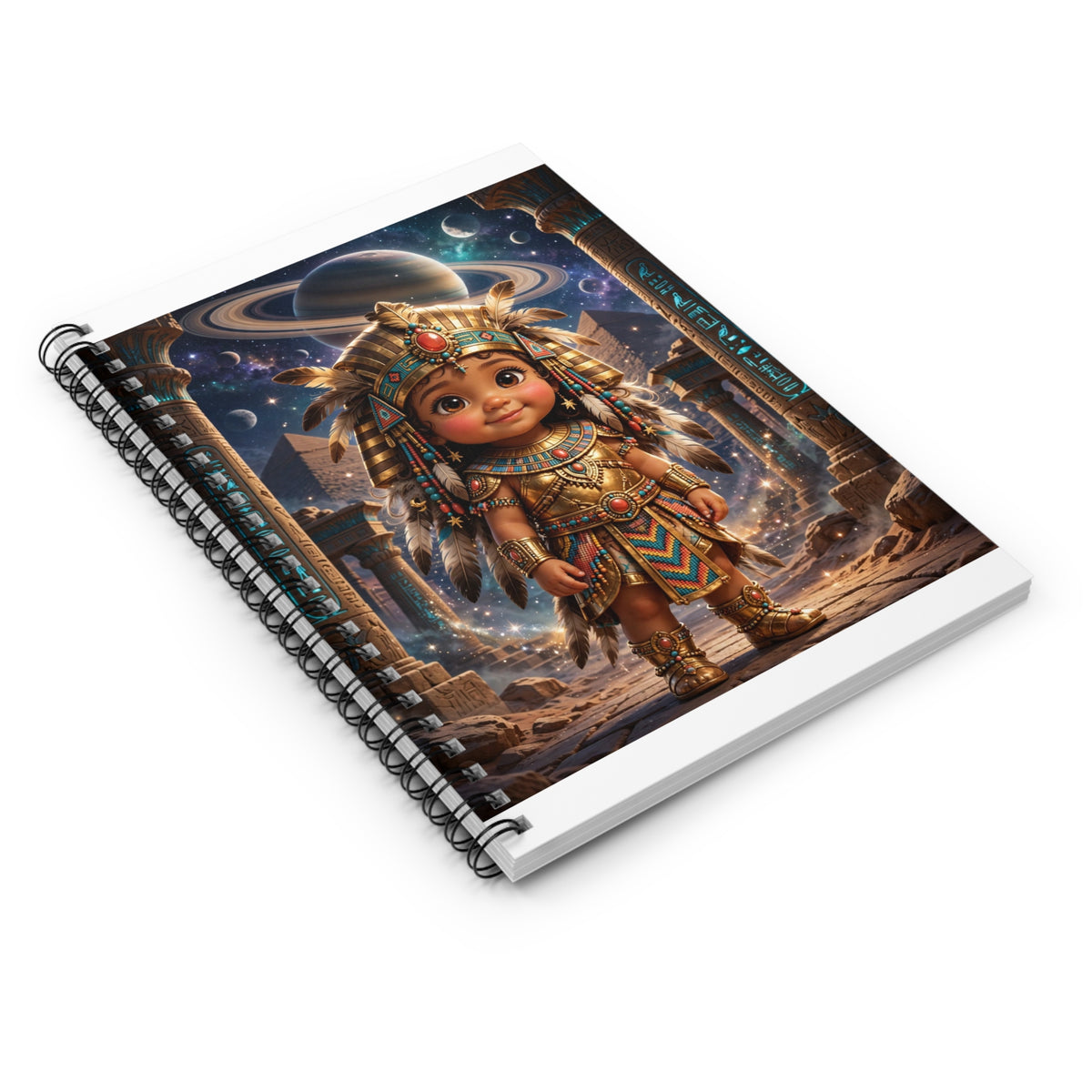 Aiyana — Brave Heart, Bright Mind — Kids Spiral Notebook