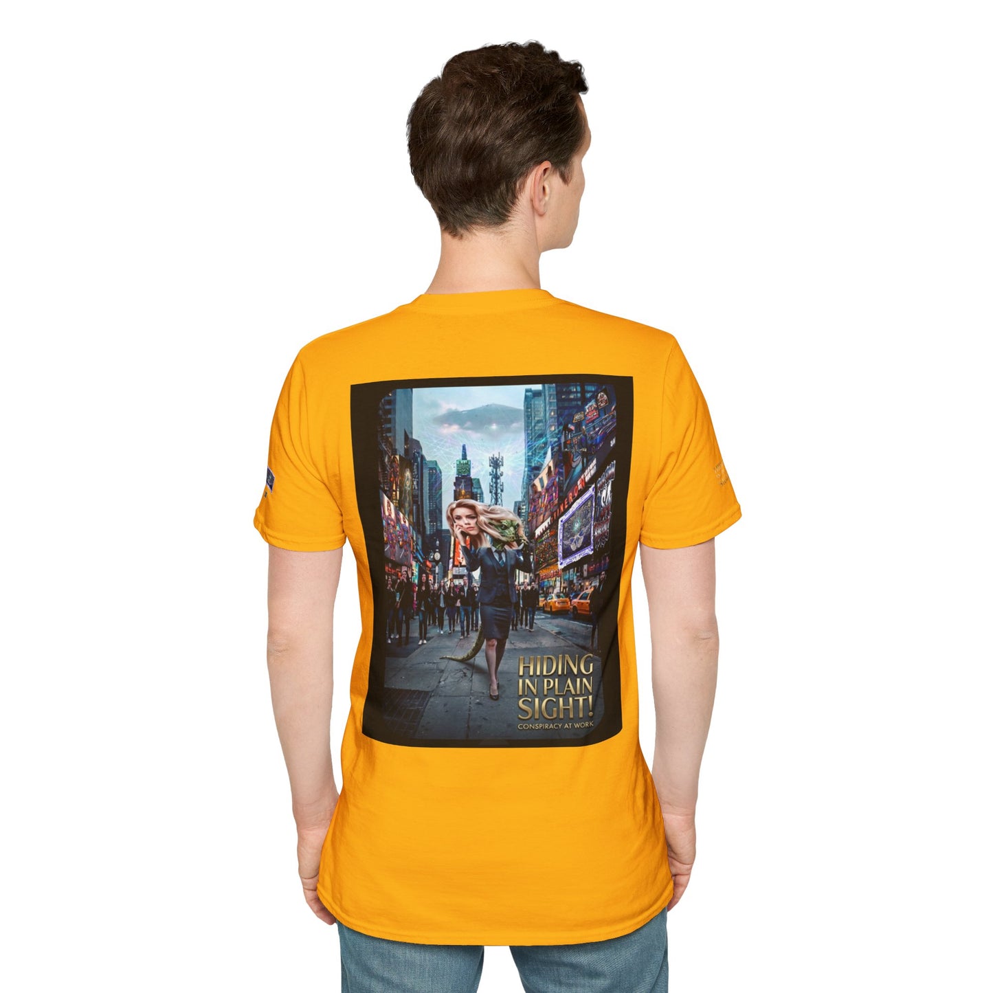 HIDING IN PLAIN SIGHT -Supreme Authority - Unisex Soft style T-Shirt