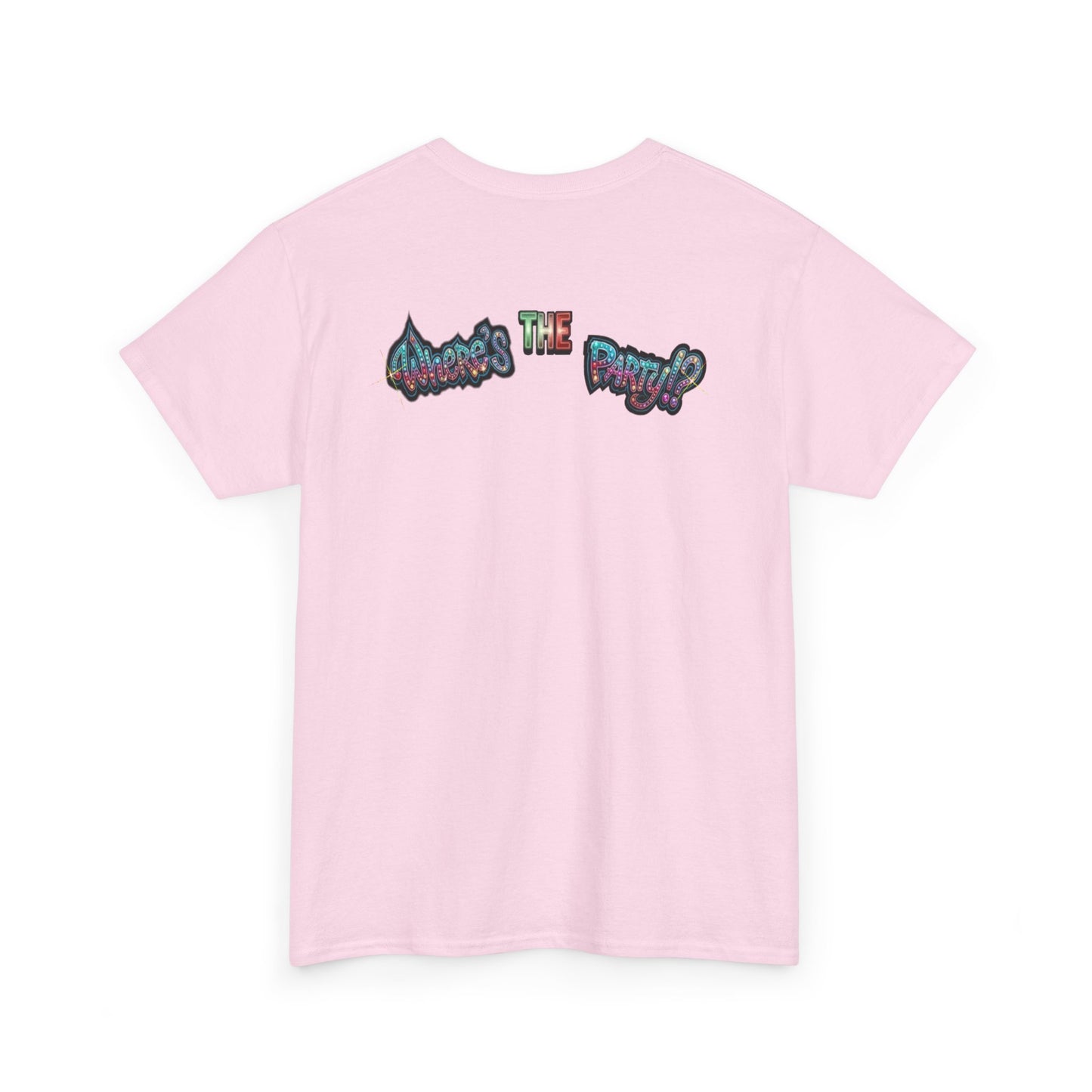 Where's The Party Italian Remix- Supreme Authority -Unisex Heavy Cotton Tee
