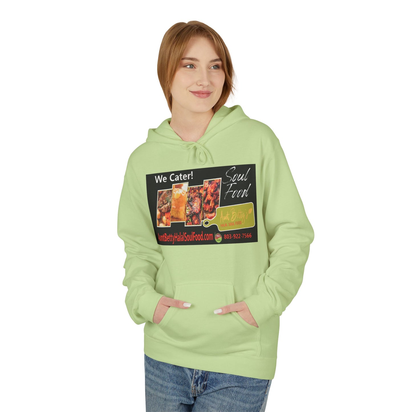 Aunt Betty's Soul Food Custom Unisex - Midweight Softstyle Fleece Hoodie