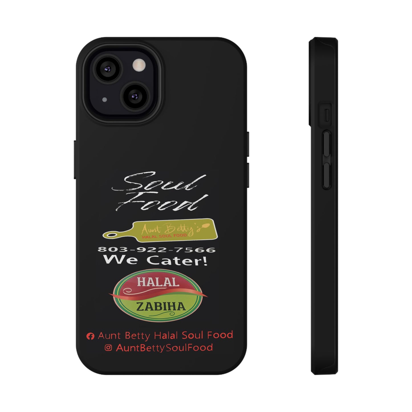 Aunt Betty's Soul Food - Custom - Iphones ONLY - Impact-Resistant Cases