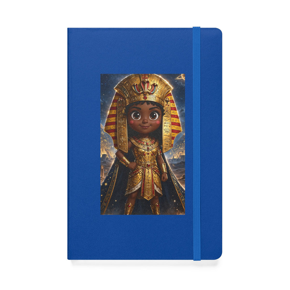 Amara — Cinematic Little Pharaoh from the Stars — Kids Hardcover Notebook