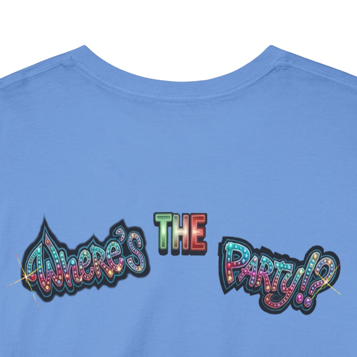 Where's The Party Italian Remix- Supreme Authority -Unisex Heavy Cotton Tee