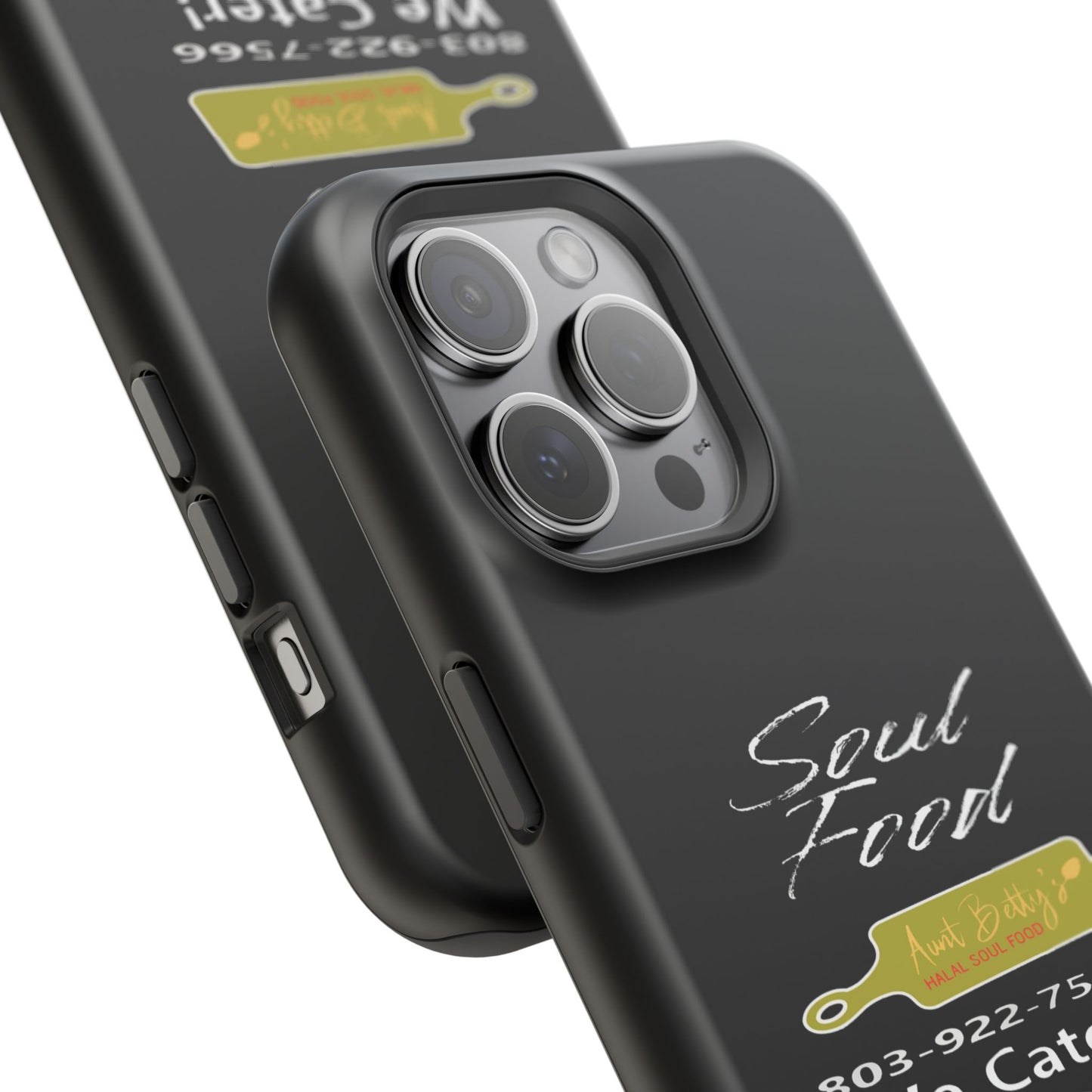 Aunt Betty's Soul Food - Custom - Iphones ONLY - Impact-Resistant Cases