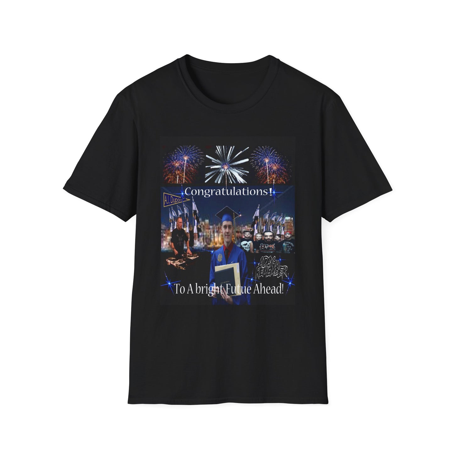 Custom  graduation -Unisex Softstyle T-Shirt