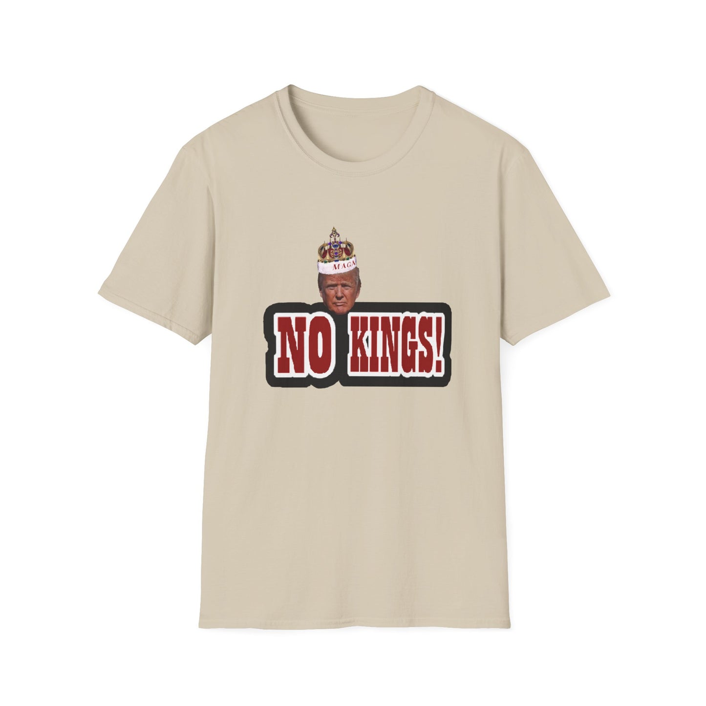 NO KINGS 3 -Unisex Softstyle T-Shirt
