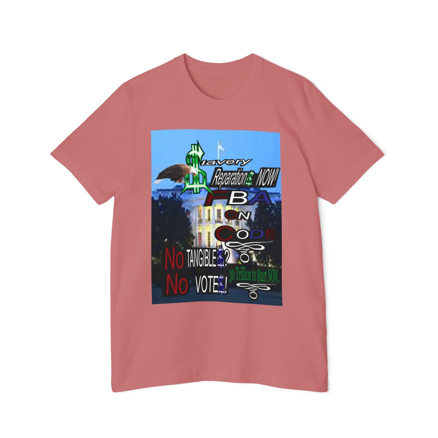 FBA Reparations now! -USA-Made Unisex Short-Sleeve Jersey T-Shirt