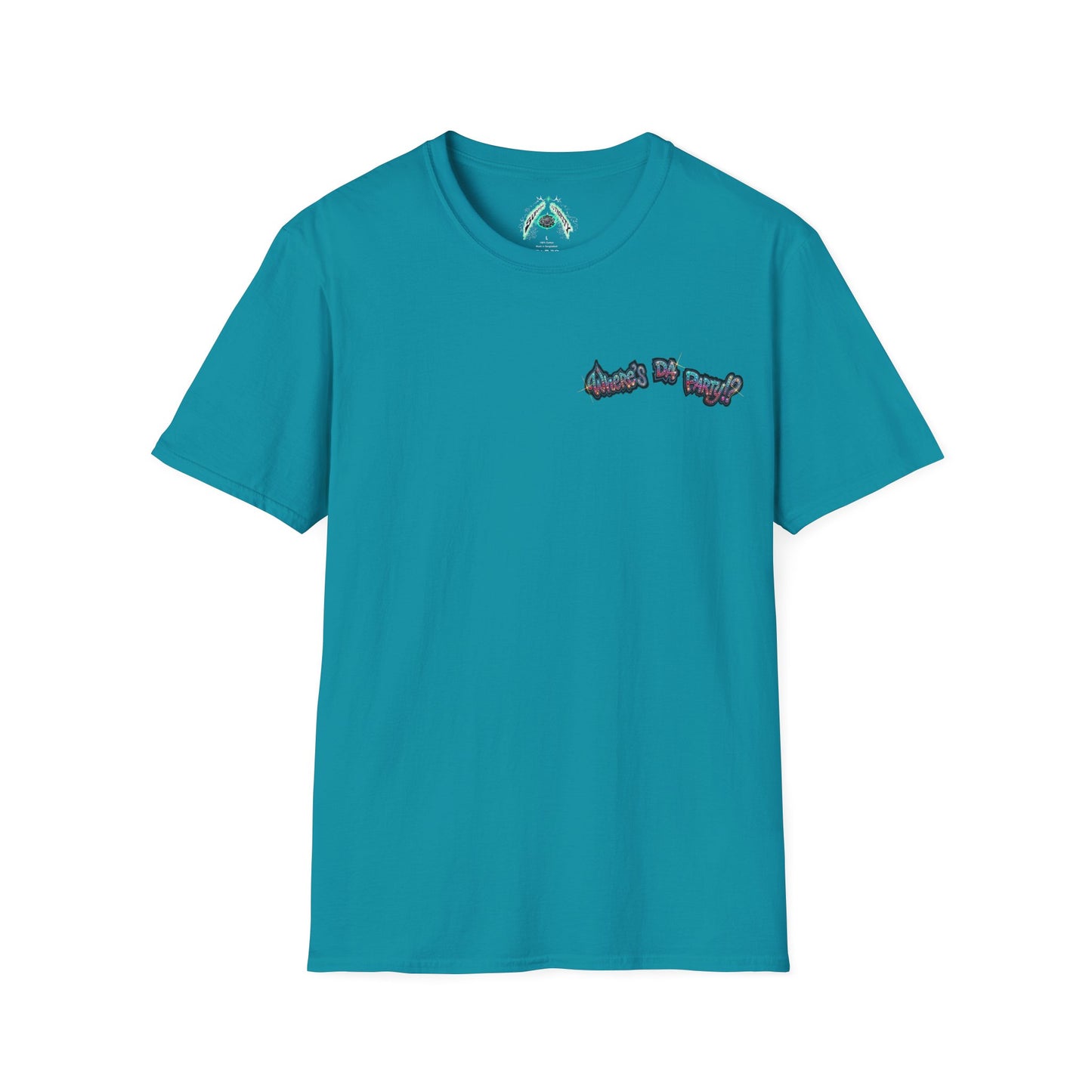 Where's The Party  FBA Version - Supreme Authority - Unisex Soft style T-Shirt