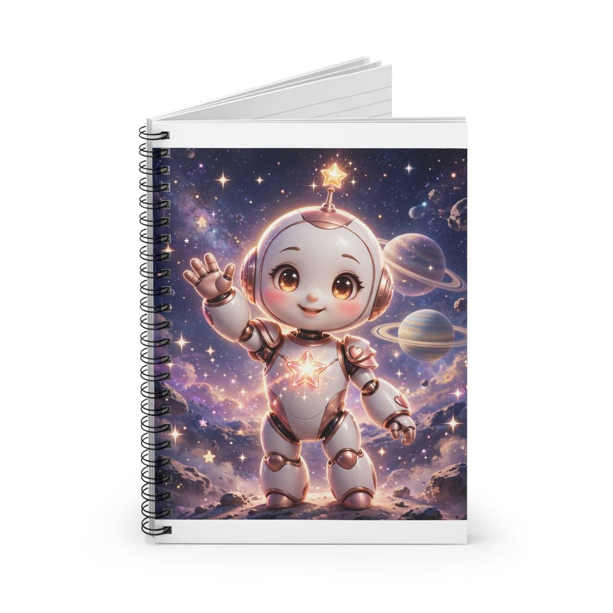 SEREN — Small Friends, Big Adventures — Kids Spiral Notebook