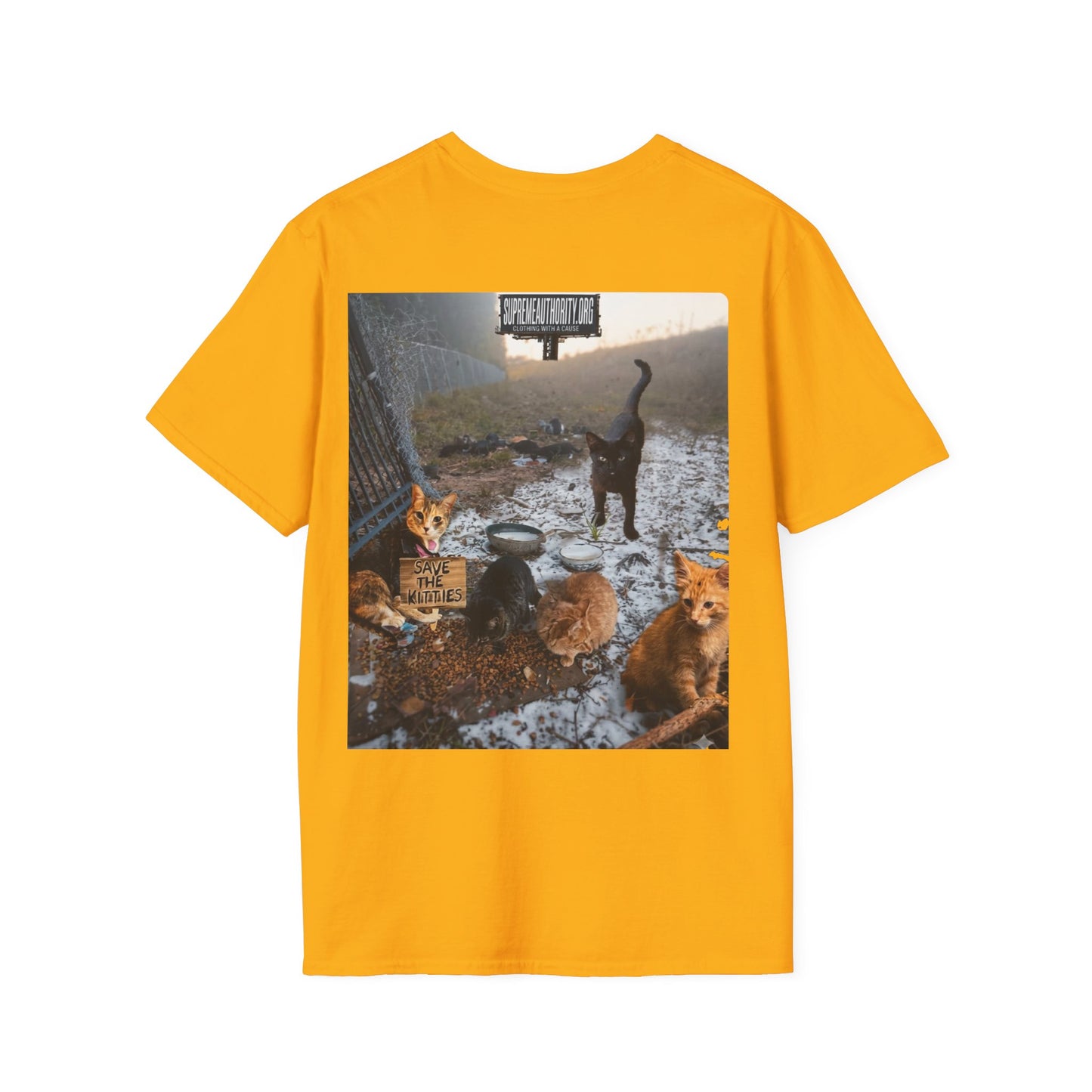 SAVE THE KITTIES 2 - Unisex Soft style T-Shirt