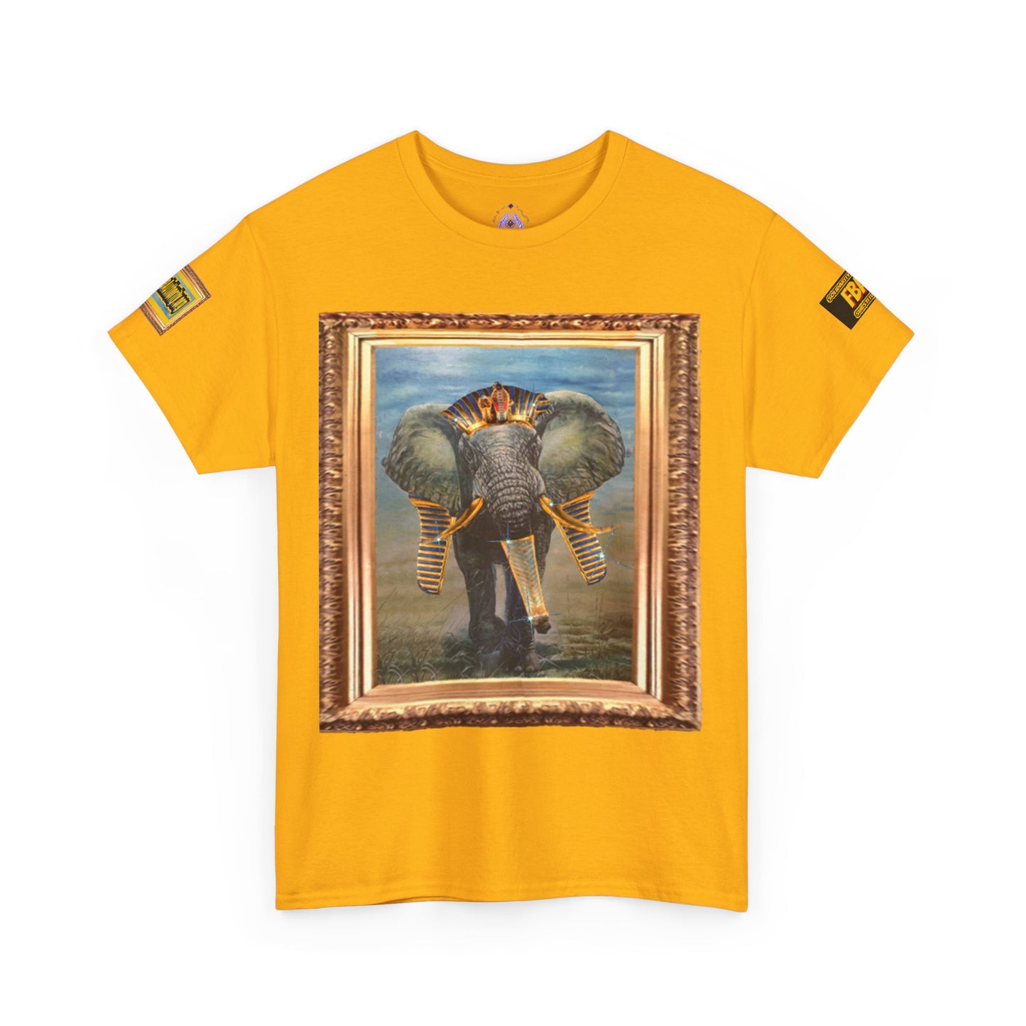 African elephant remix FBA 100 By Supreme Authority -Unisex Heavy Cotton Tee