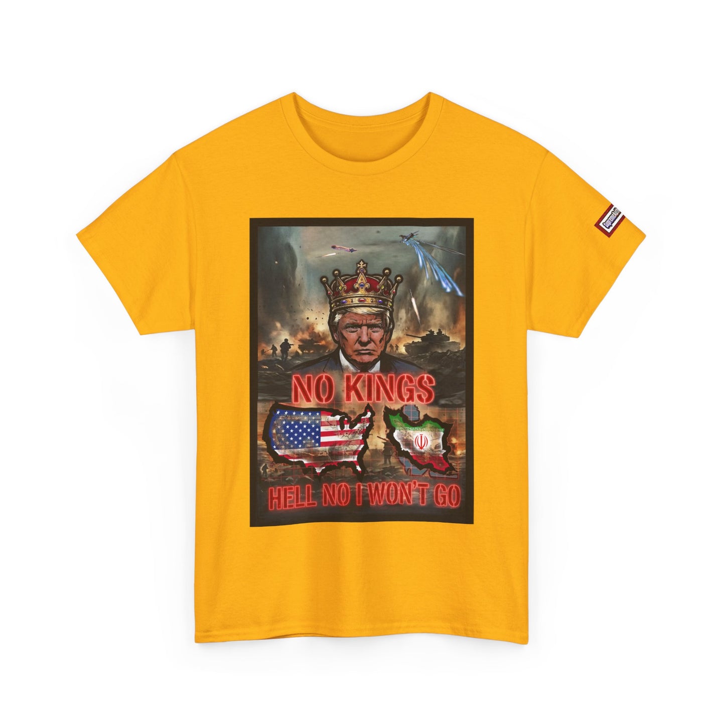 NO KINGS Banger Remix -Unisex Heavy Cotton Tee