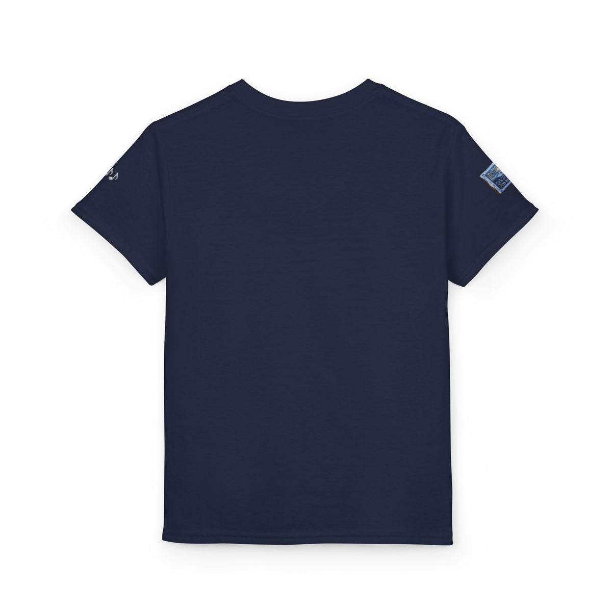 Small Hands, Big Sound — Asian Boy Violin Pre-Teen Musician Tee (Royal Purple)